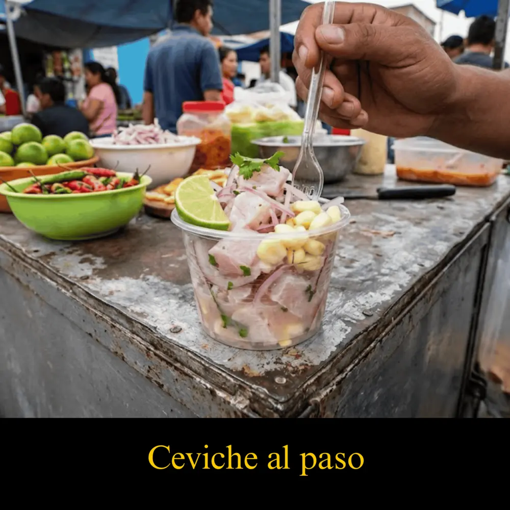comida callejera peruana