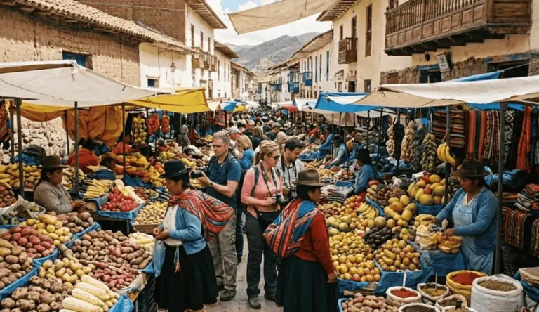 mercados en Cusco